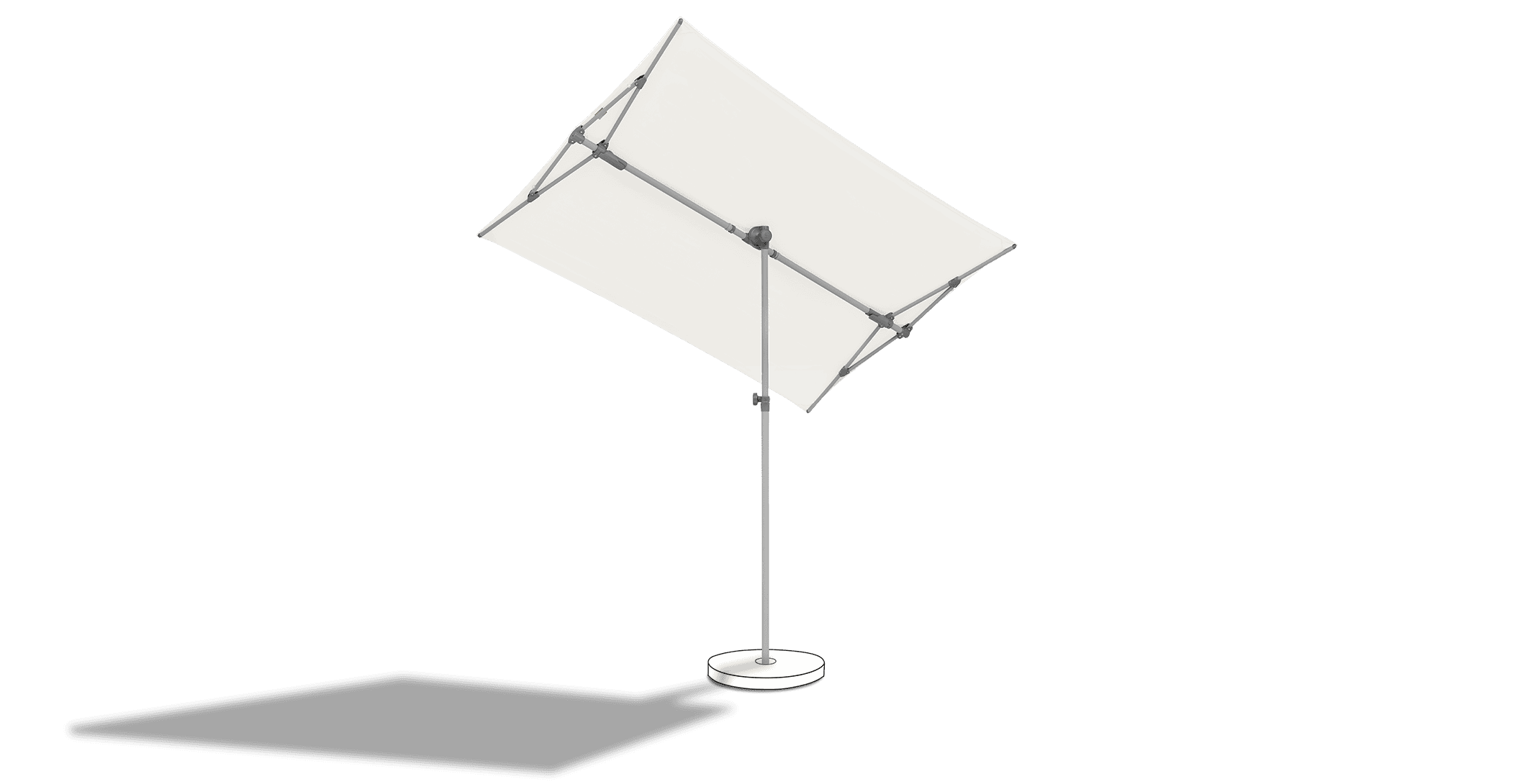 Flex Roof Sonnenschirm Sand white 050 – Schmid Storen Münchenbuchsee
